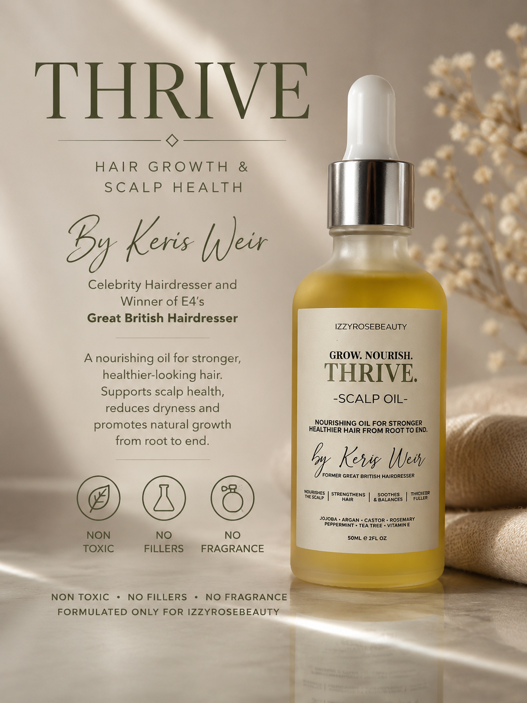 Glow & Grow Bundle ✨ Calm Balm + Thrive scalp & hair