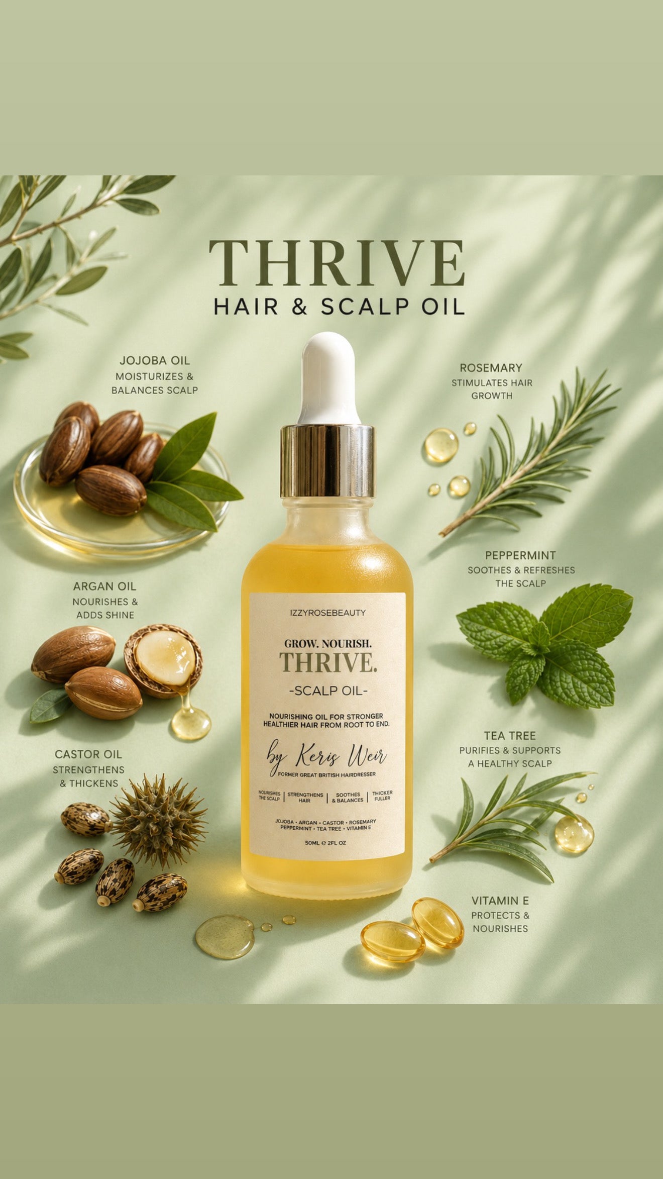 Glow & Grow Bundle ✨ Calm Balm + Thrive scalp & hair