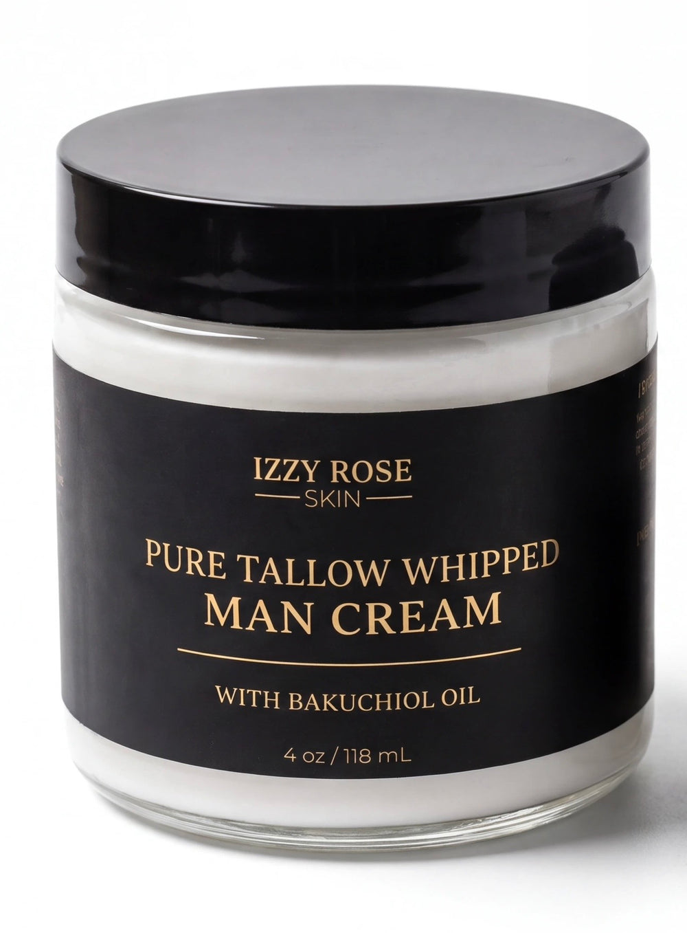 Men’s facial cream - Grass Fed Beef Tallow Whipped Moisturizer (Large 118ml)