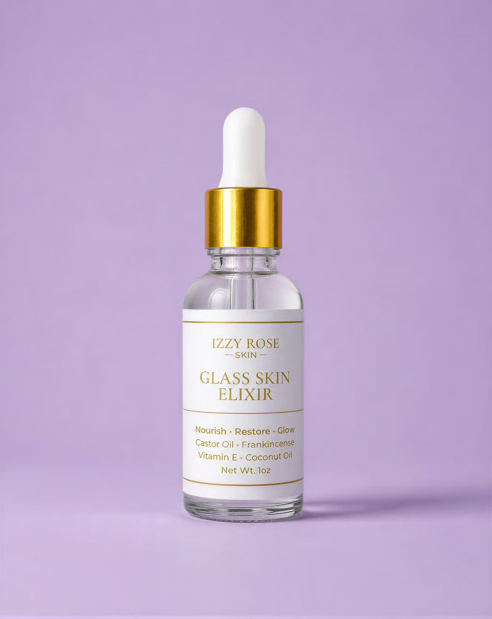 Glass skin elixir - Lightweight Glow Oil for Dull, Dehydrated Skin