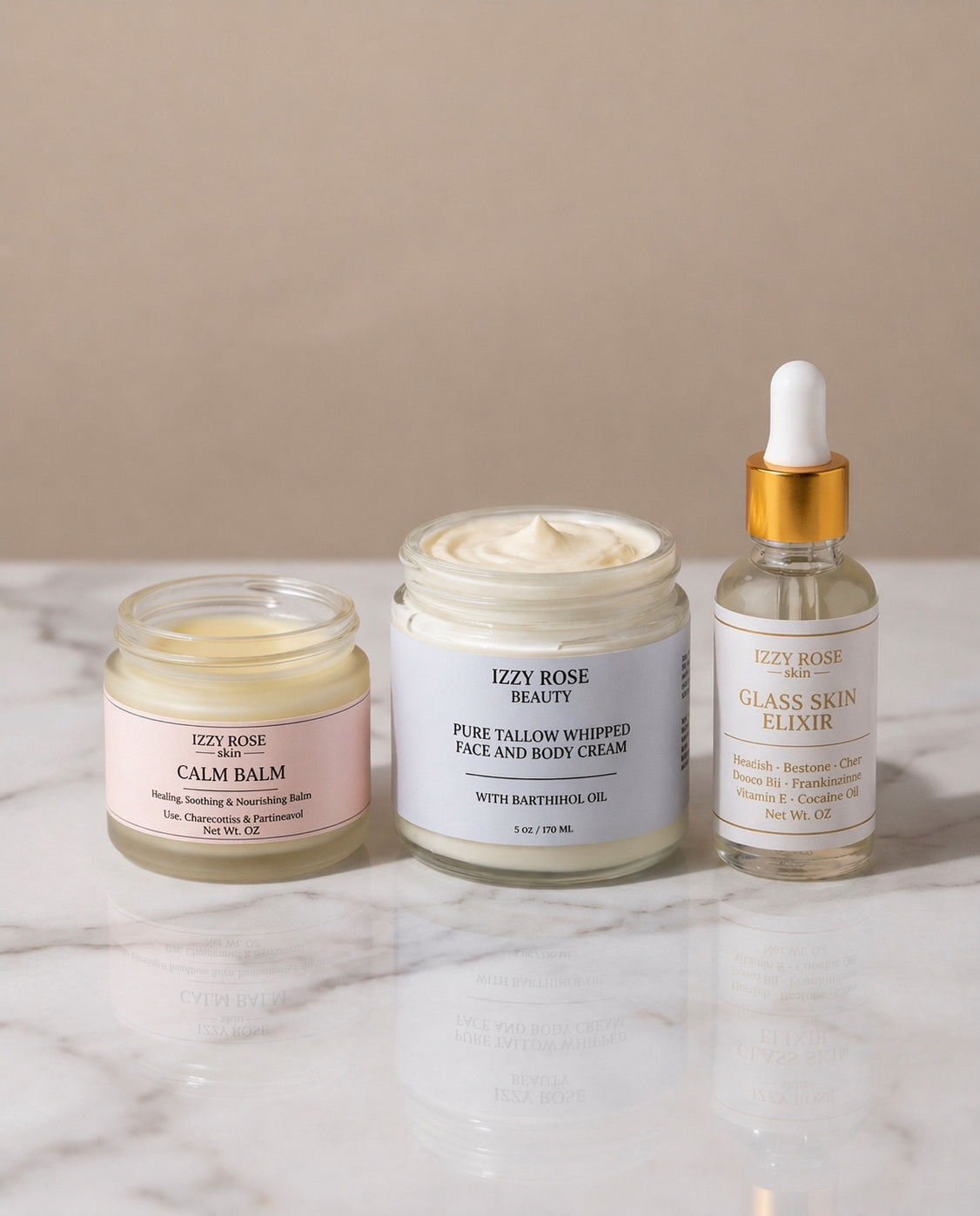 Best Value Routine:  Calm + Glow Set + Free Face Tool