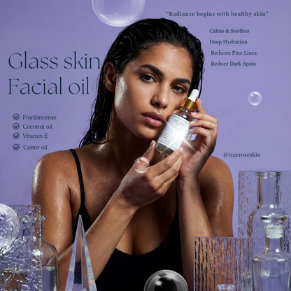 Glass skin elixir - Lightweight Glow Oil for Dull, Dehydrated Skin