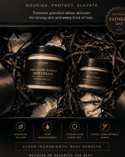 Men’s Bundle:  Facial Cream + Shave Balm