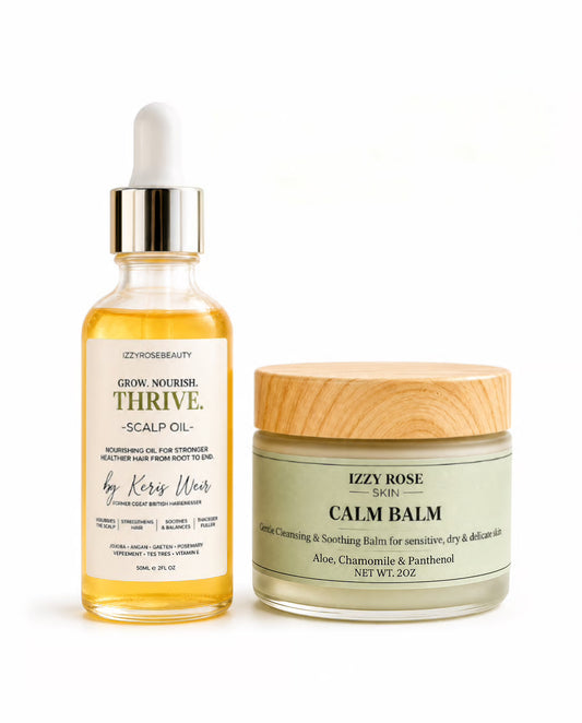 Glow & Grow Bundle ✨ Calm Balm + Thrive scalp & hair