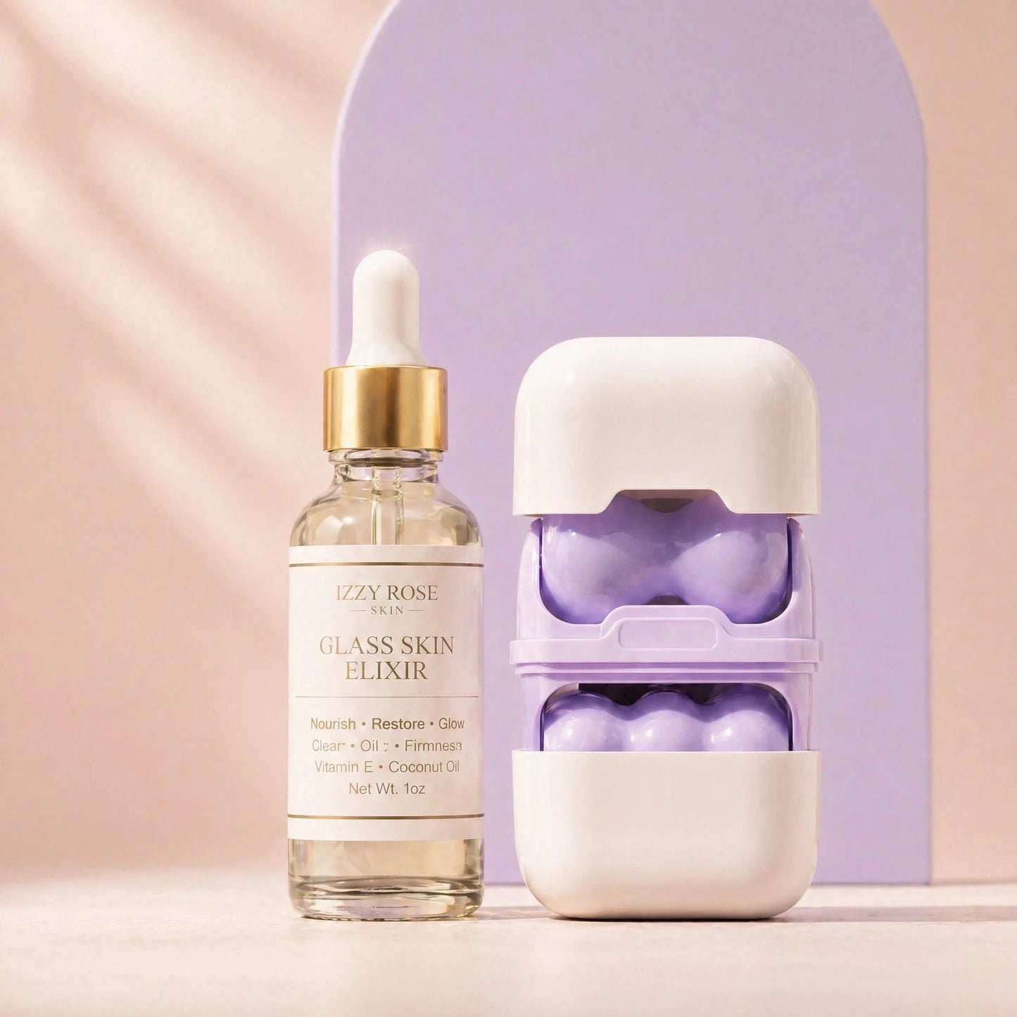 Best Value Routine:  Calm + Glow Set + Free Face Tool