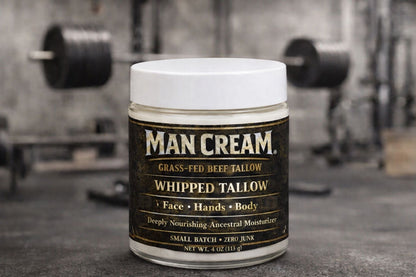 Man Cream — Grass-Fed Beef Tallow Whipped Moisturizer