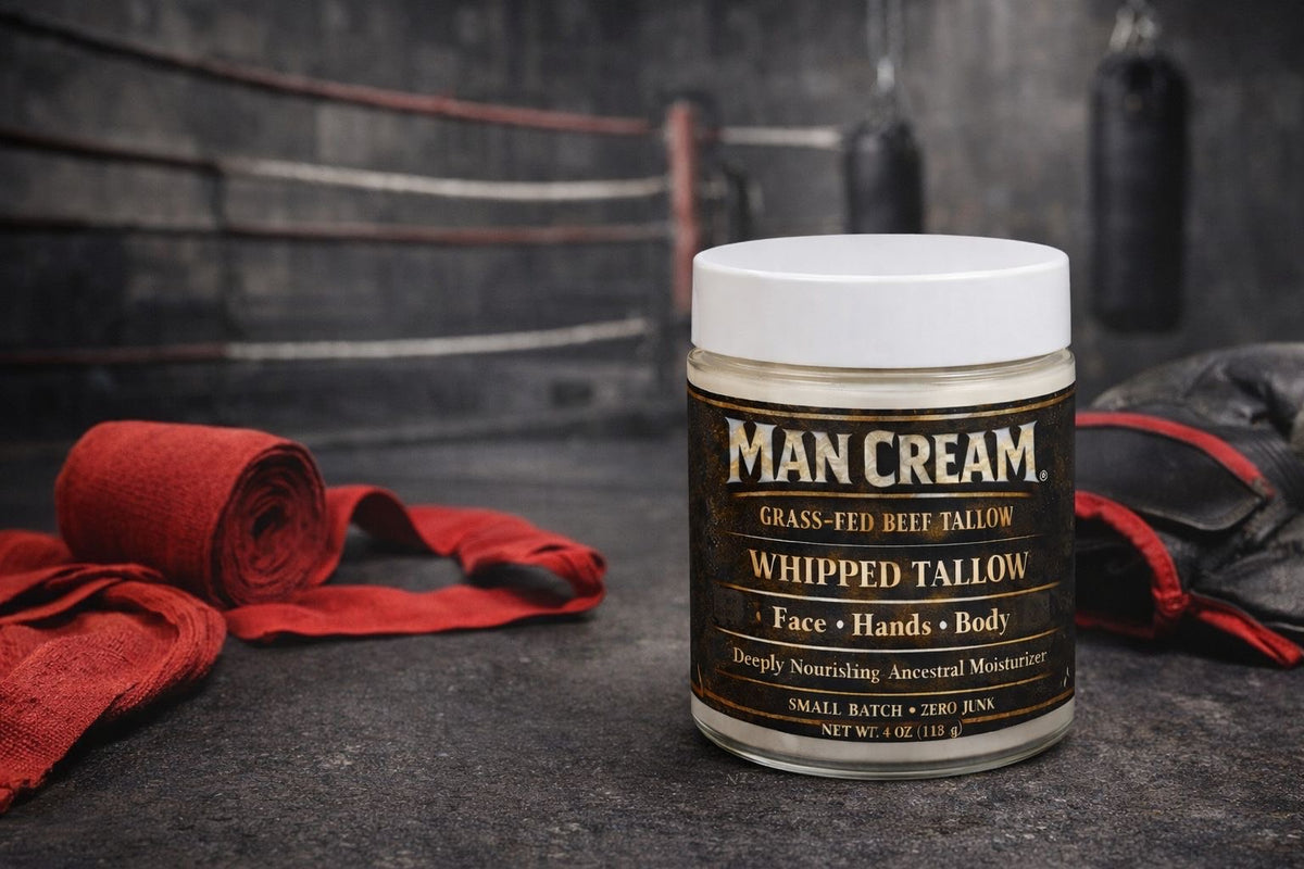 Man Cream — Grass-Fed Beef Tallow Whipped Moisturizer