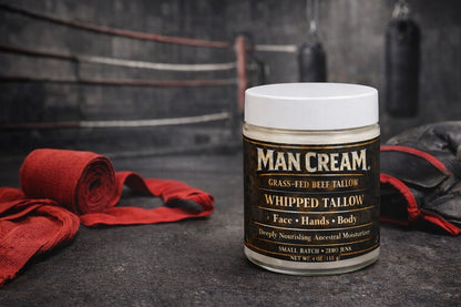 Man Cream — Grass-Fed Beef Tallow Whipped Moisturizer