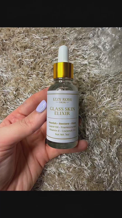 Glass skin elixir - Lightweight Glow Oil for Dull, Dehydrated Skin